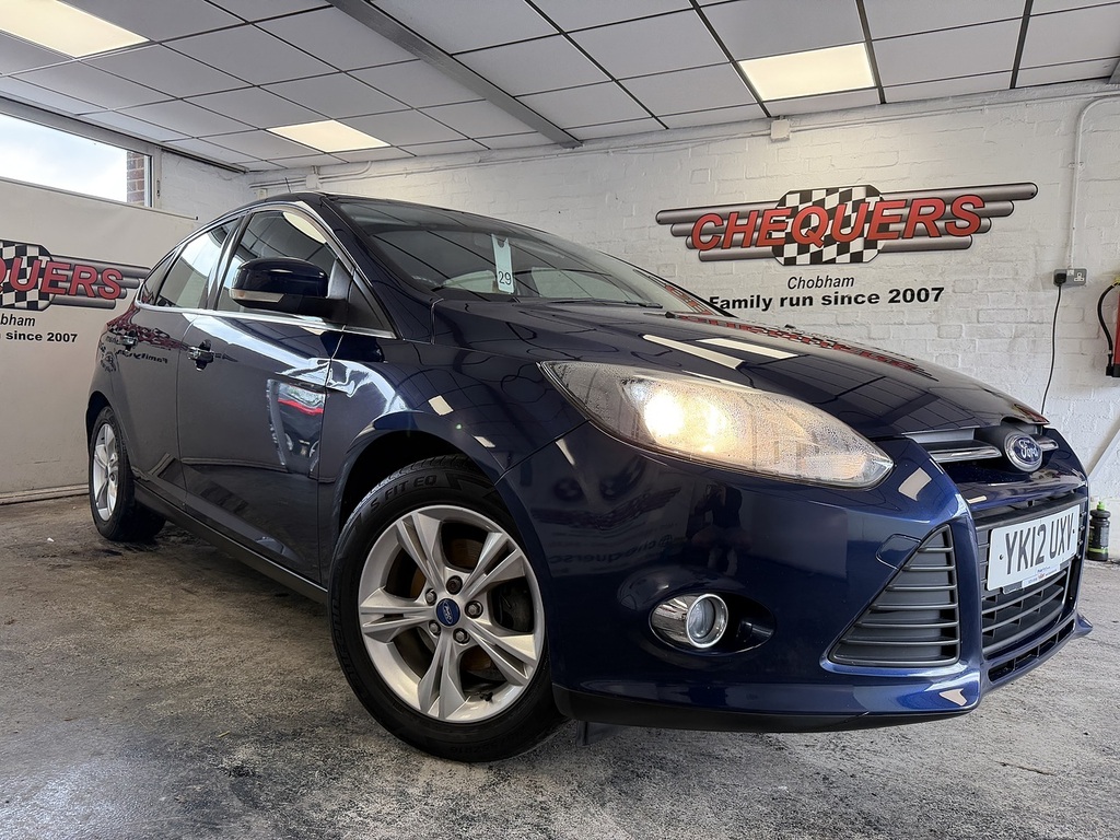 Ford Focus Zetec Blue
