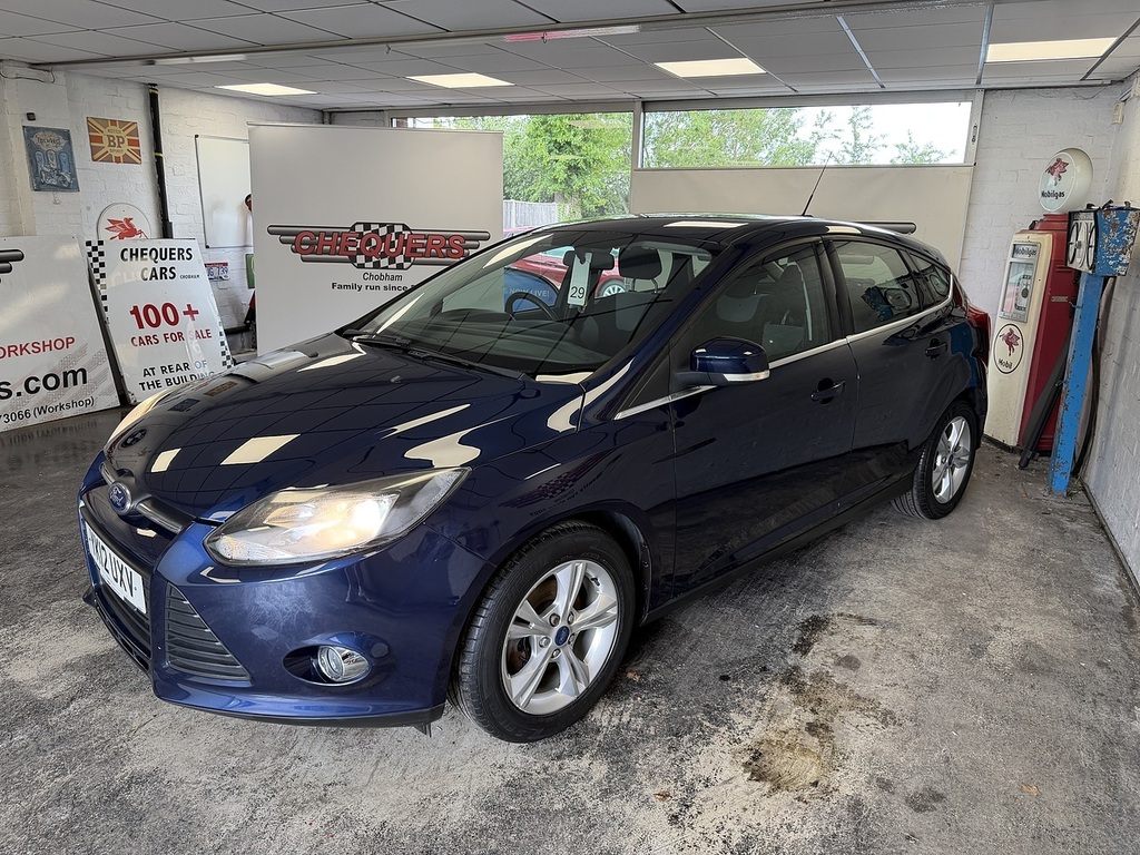 Ford Focus Zetec Blue #4