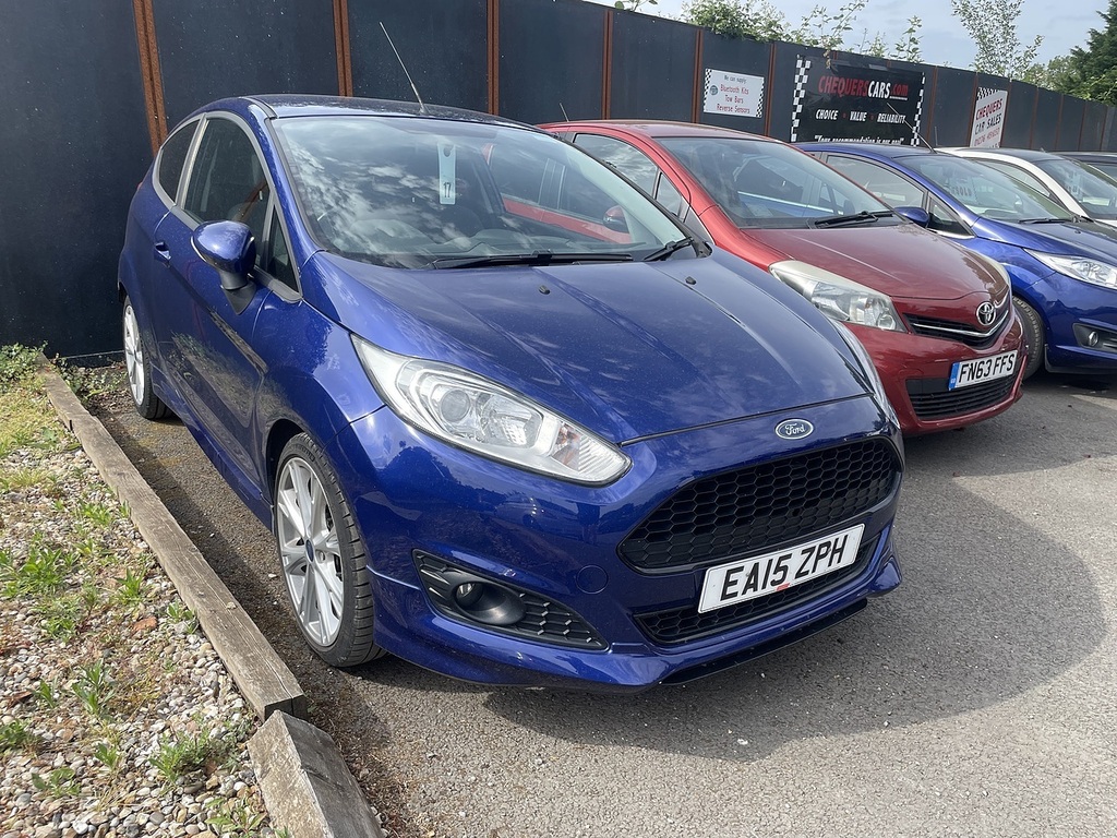 Ford Fiesta T Ecoboost Zetec S Blue