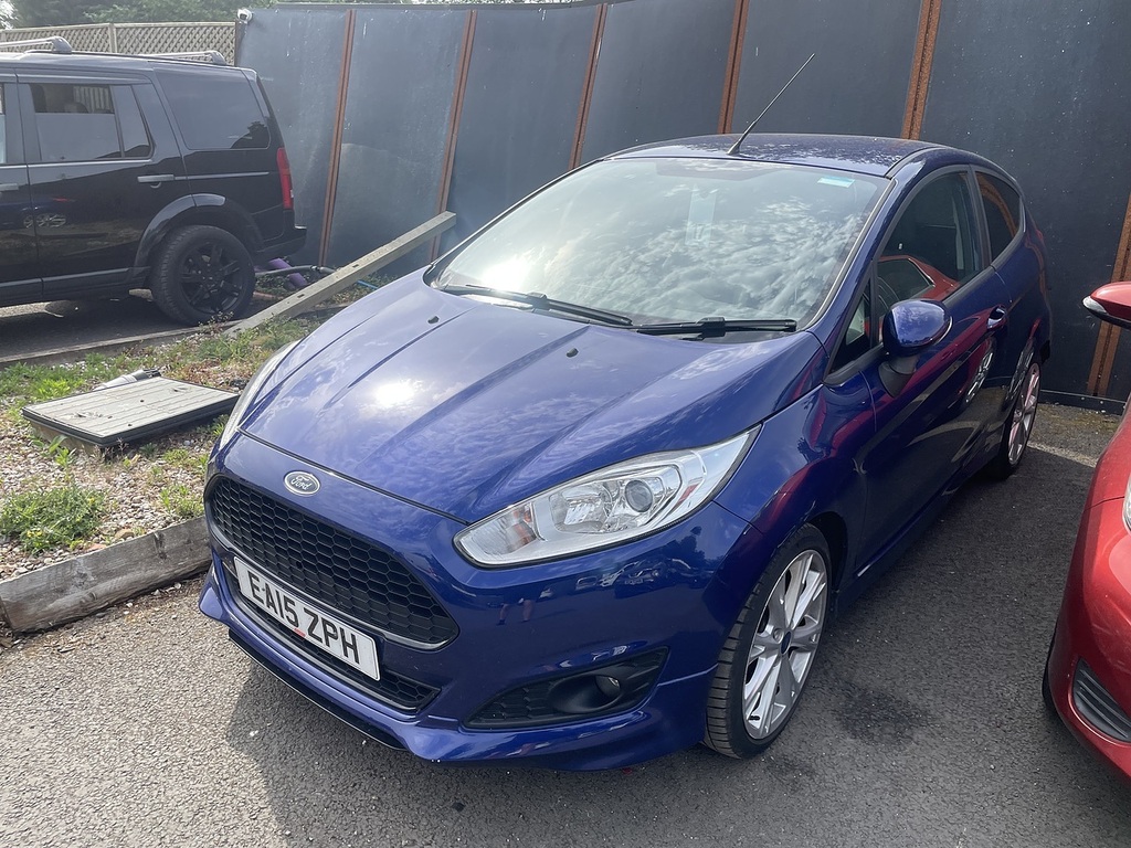 Ford Fiesta T Ecoboost Zetec S EA15ZPH Blue #2