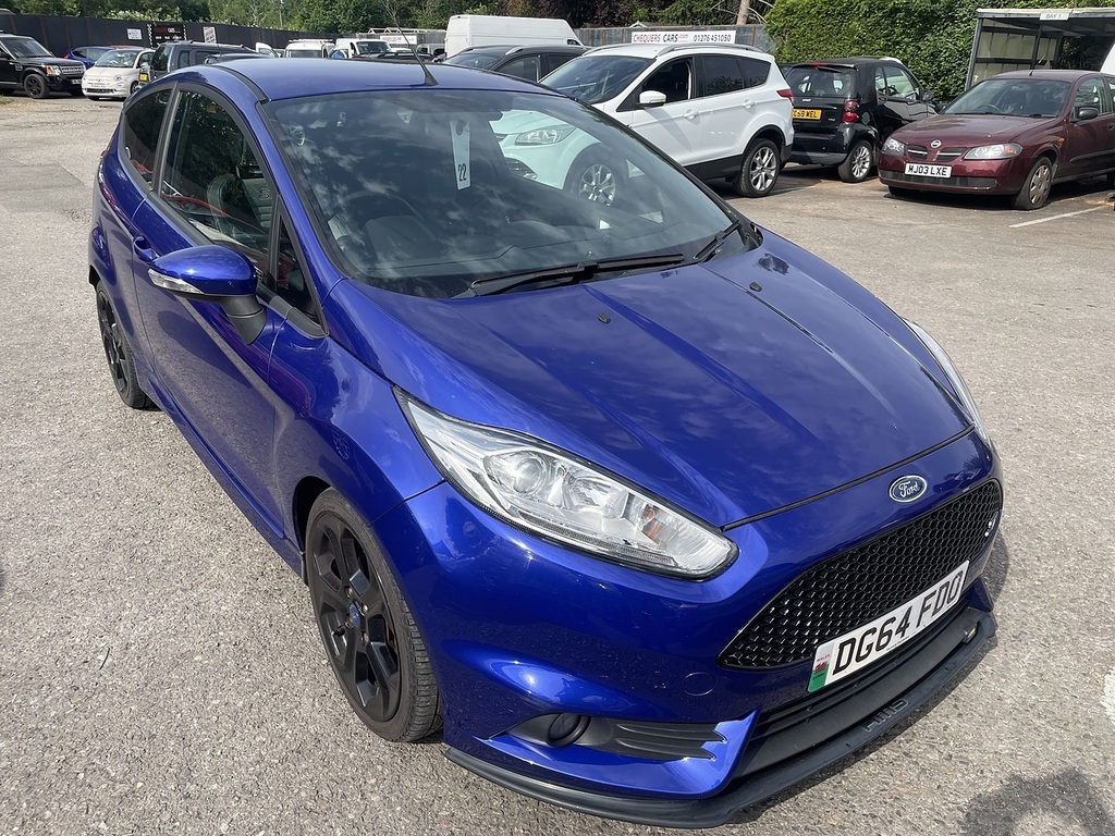 Ford Fiesta T Ecoboost St-2 Blue
