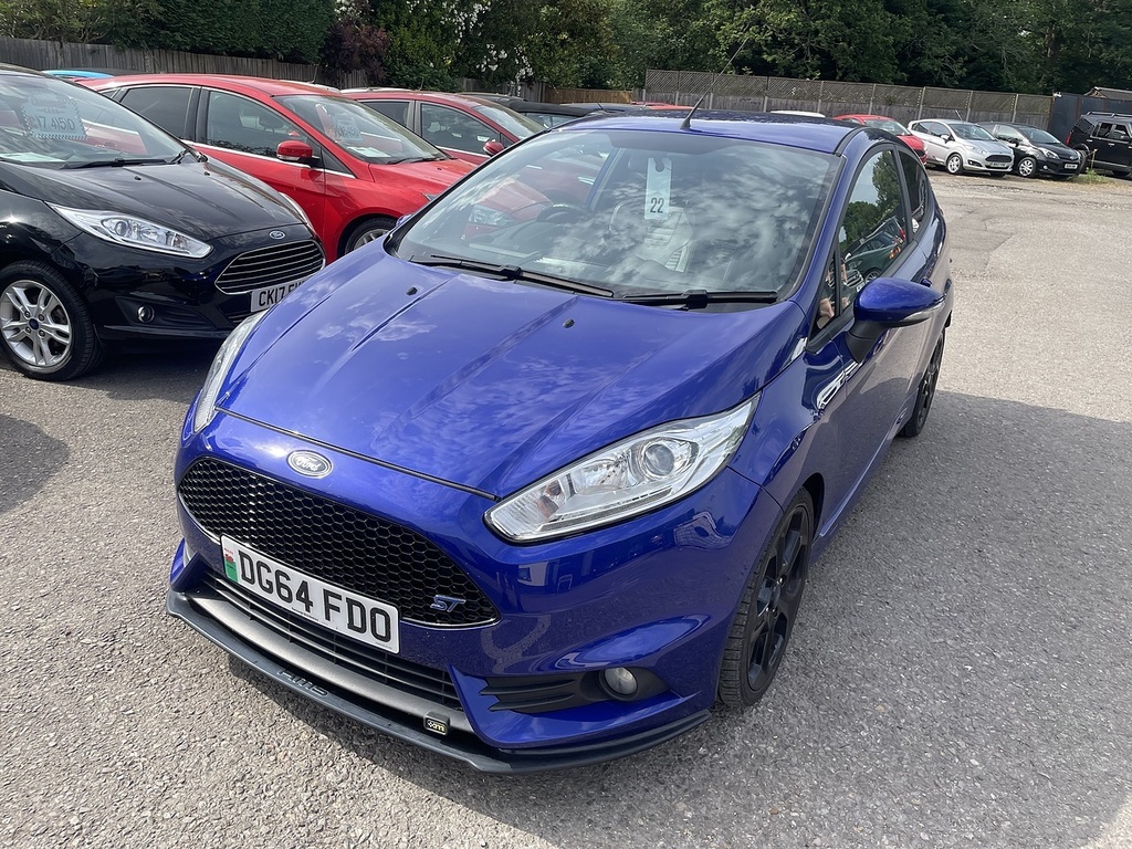 Ford Fiesta T Ecoboost St-2 Blue #2