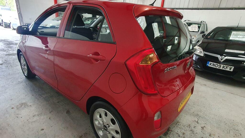 Kia Picanto 1.0 1 Air Euro 5 Red #4