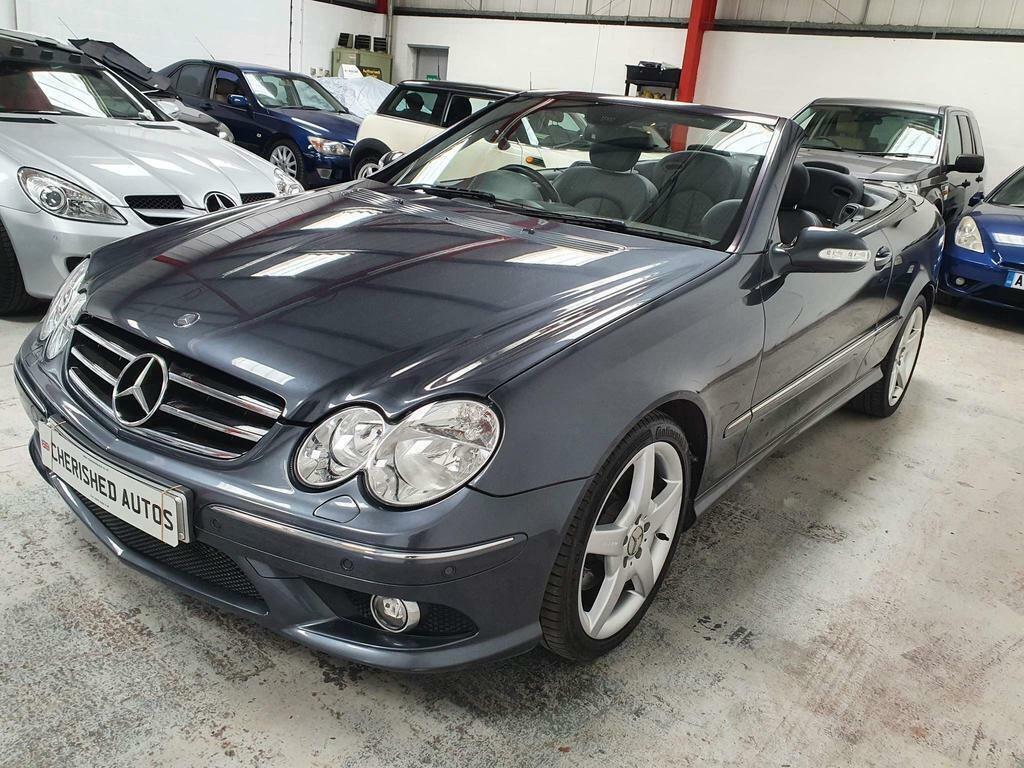Mercedes-Benz CLK 1.8 Clk200 Kompressor Sport Cabriolet Grey #4