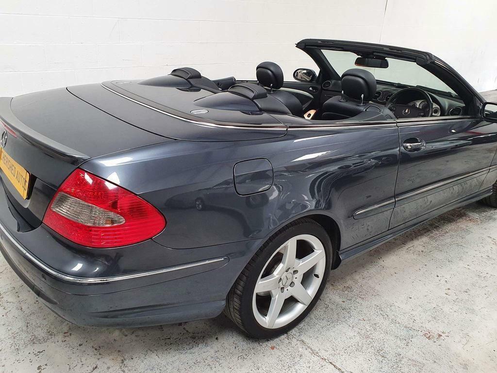 Mercedes-Benz CLK 1.8 Clk200 Kompressor Sport Cabriolet Grey #5