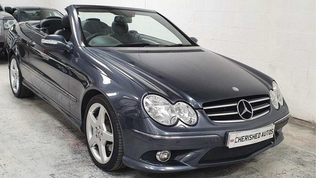 Mercedes-Benz CLK 1.8 Clk200 Kompressor Sport Cabriolet Grey