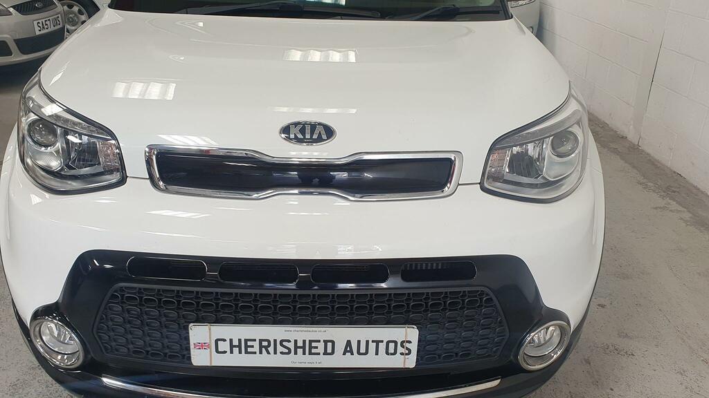 Kia Soul 1.6 Crdi Urban Euro 6 White #2