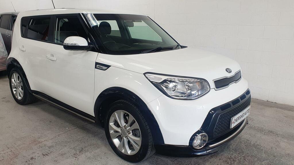 Kia Soul 1.6 Crdi Urban Euro 6 White #6