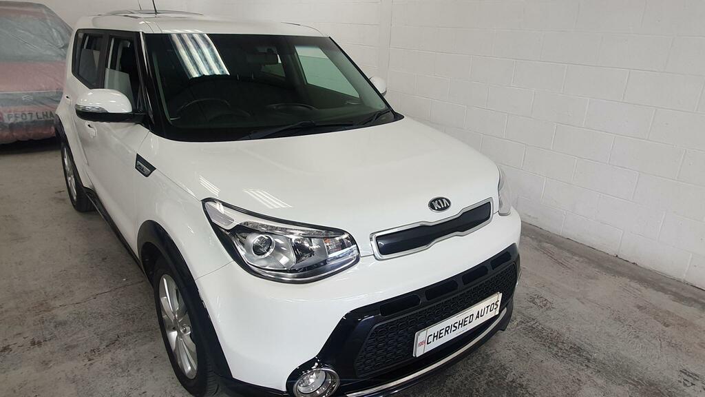 Kia Soul 1.6 Crdi Urban Euro 6 White #5