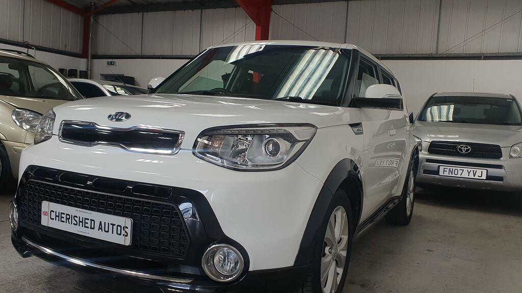 Kia Soul 1.6 Crdi Urban Euro 6 White #3