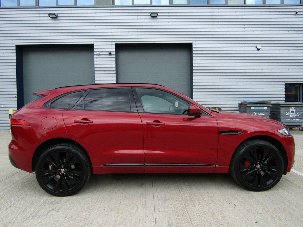 Jaguar F-Pace 3.0 D300 V6 S Awd Euro 6 Ss KT18HAA Red #2