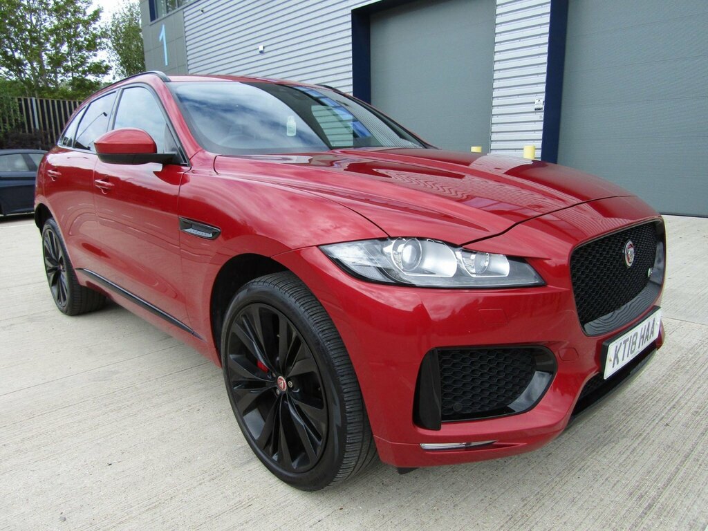 Jaguar F-Pace 3.0 D300 V6 S Awd Euro 6 Ss Red