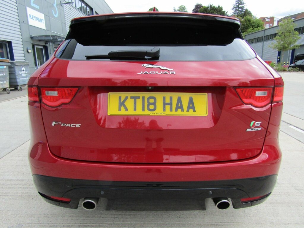 Jaguar F-Pace 3.0 D300 V6 S Awd Euro 6 Ss KT18HAA Red #6