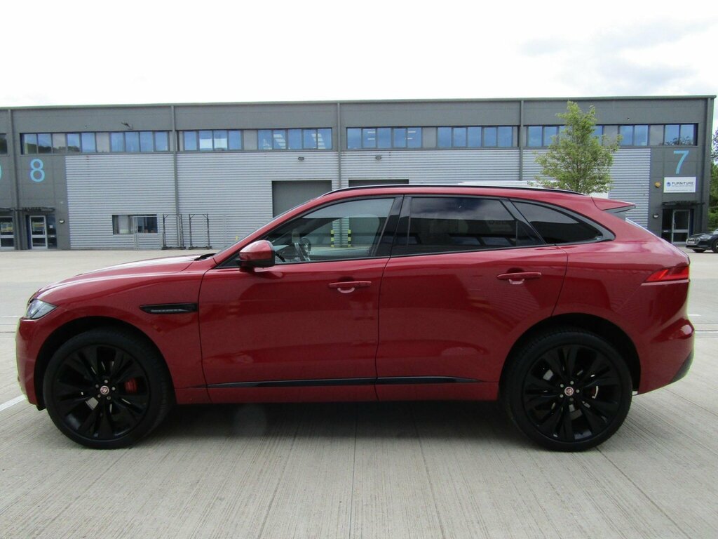 Jaguar F-Pace 3.0 D300 V6 S Awd Euro 6 Ss KT18HAA Red #5