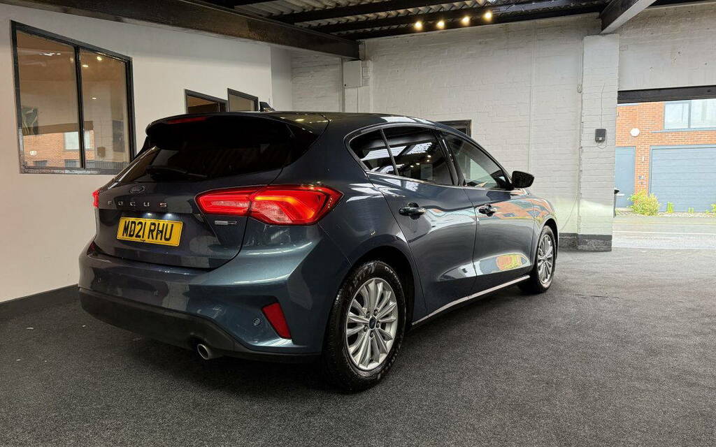 Ford Focus 1.0T Ecoboost Mhev Titanium Edition Euro 6 S S MD21RHU Blue #2