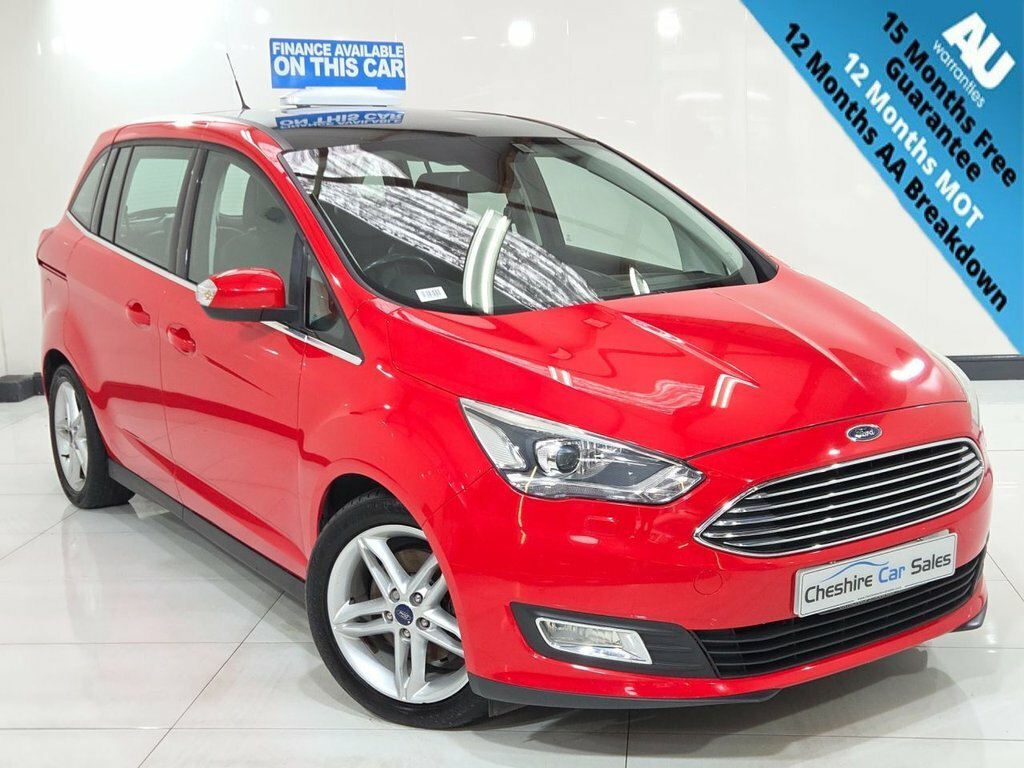 Ford Grand C-Max 1L Titanium X Red