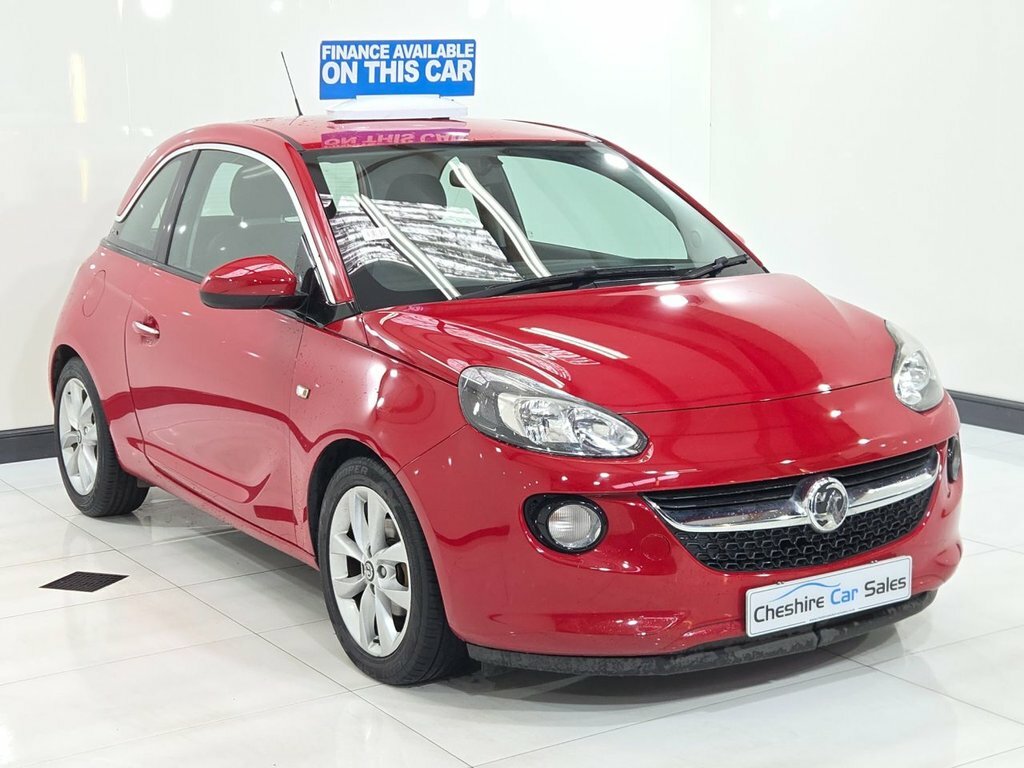 Vauxhall Adam 1.2L Jam FJ63LNM Red #4