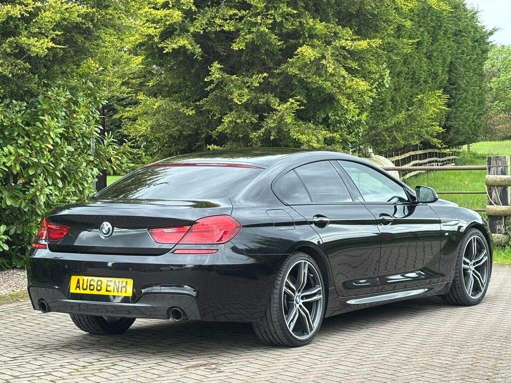 BMW 6 Series Gran Coupe Saloon 3.0 640D M Sport Euro 6 Ss 201 AU68ENH Black #2