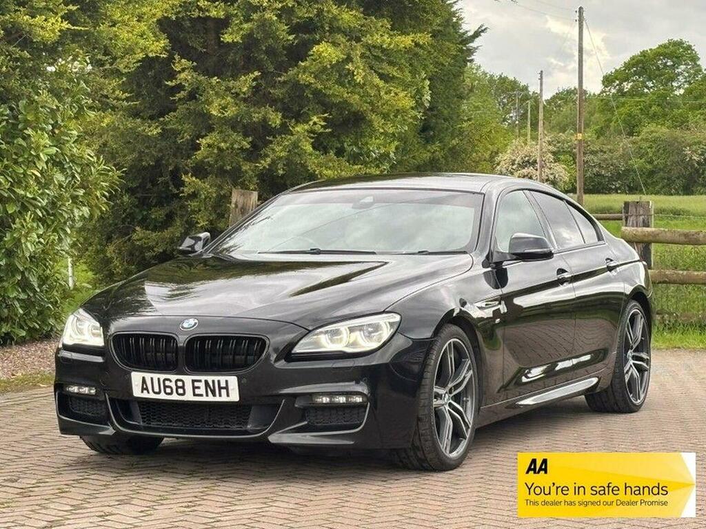 BMW 6 Series Gran Coupe Saloon 3.0 640D M Sport Euro 6 Ss 201 Black