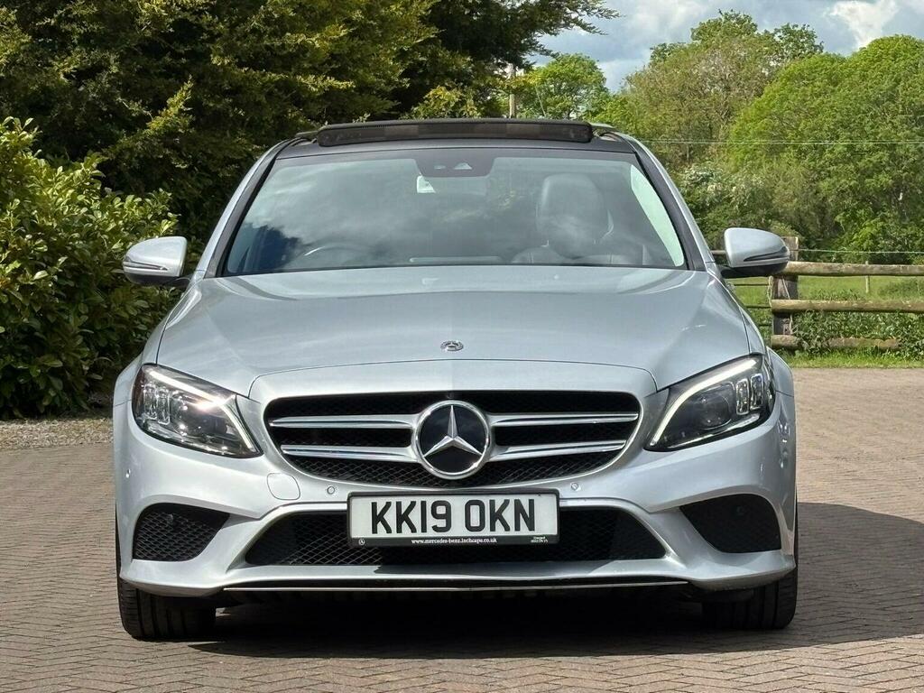 Mercedes-Benz C Class Saloon 1.5 C200 Mhev Eq Boost Sport Premium Plus KK19OKN Silver #5
