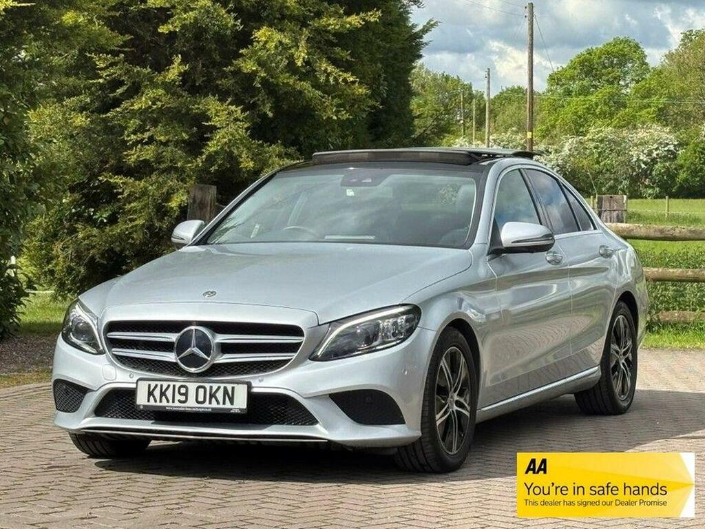 Mercedes-Benz C Class Saloon 1.5 C200 Mhev Eq Boost Sport Premium Plus Silver