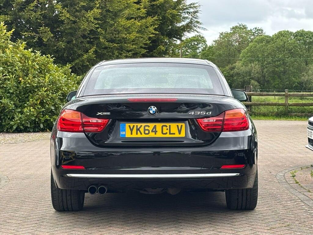 BMW 4 Series Convertible 3.0 435D Luxury Xdrive Euro 6 S Black #6