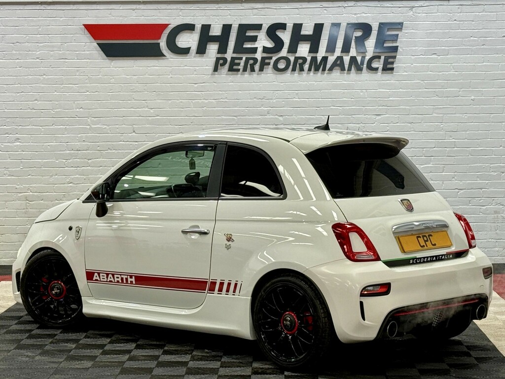 Abarth 595 Hatchback 1.4 Abarth 595 1.4 Tjet 145Hp - Red GP17LDK White #6