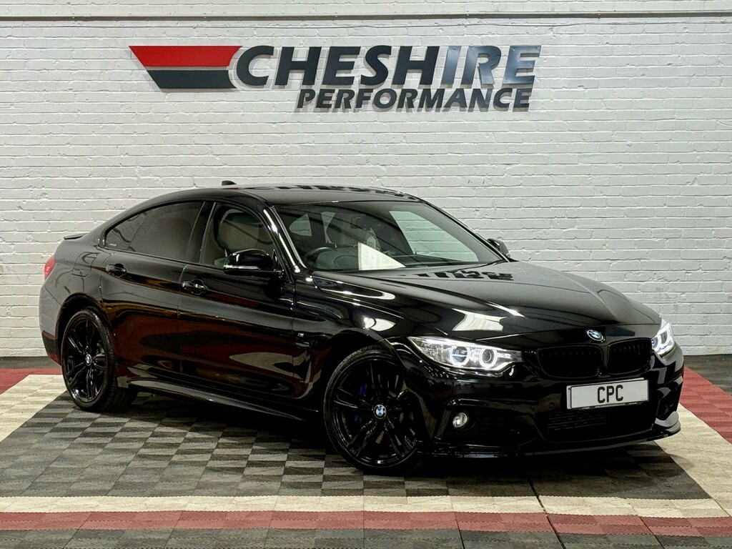 BMW 4 Series Gran Coupe Hatchback 3.0 430D Xdrive M Sport Gran Coupe - NU16YWP Black #2