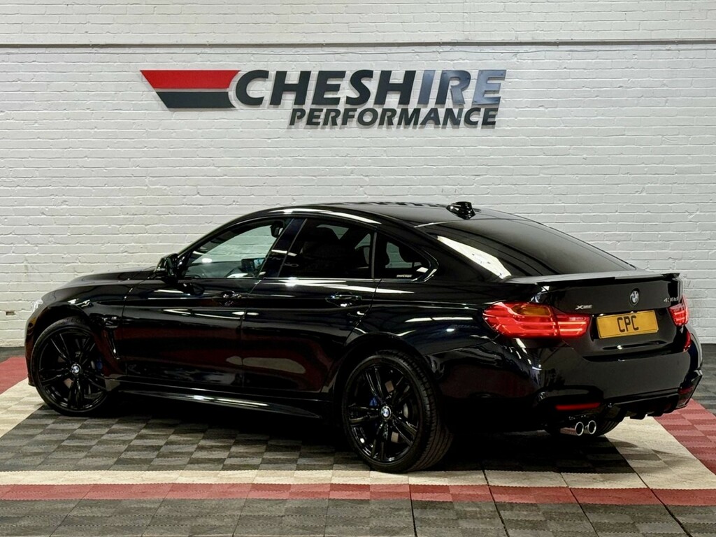 BMW 4 Series Gran Coupe Hatchback 3.0 430D Xdrive M Sport Gran Coupe - NU16YWP Black #6