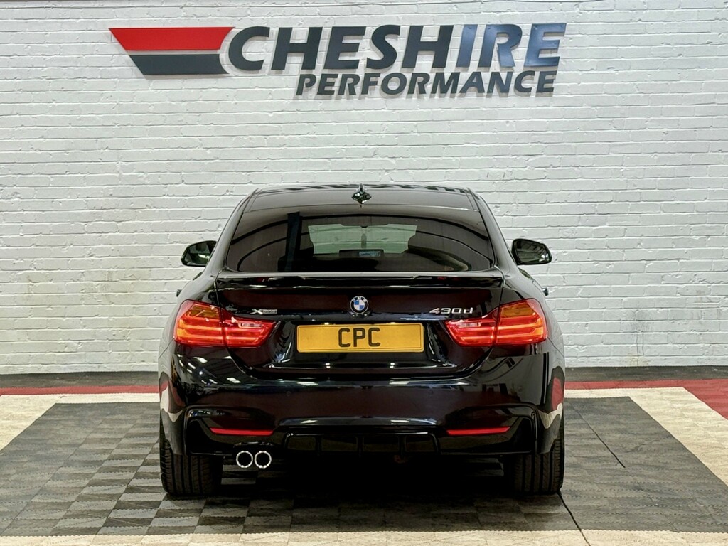 BMW 4 Series Gran Coupe Hatchback 3.0 430D Xdrive M Sport Gran Coupe - NU16YWP Black #5