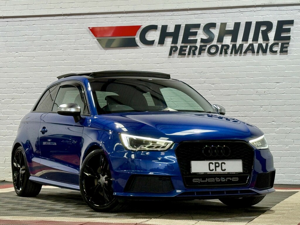 Audi S1 Hatchback 2.0 Tfsi - Black Packpanroofbose1 Blue