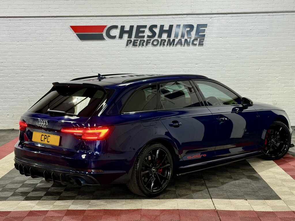 Audi S4 Estate 3.0 Tfsi V6 - Revo 400Bhppanroofblack KY67GTF Blue #4