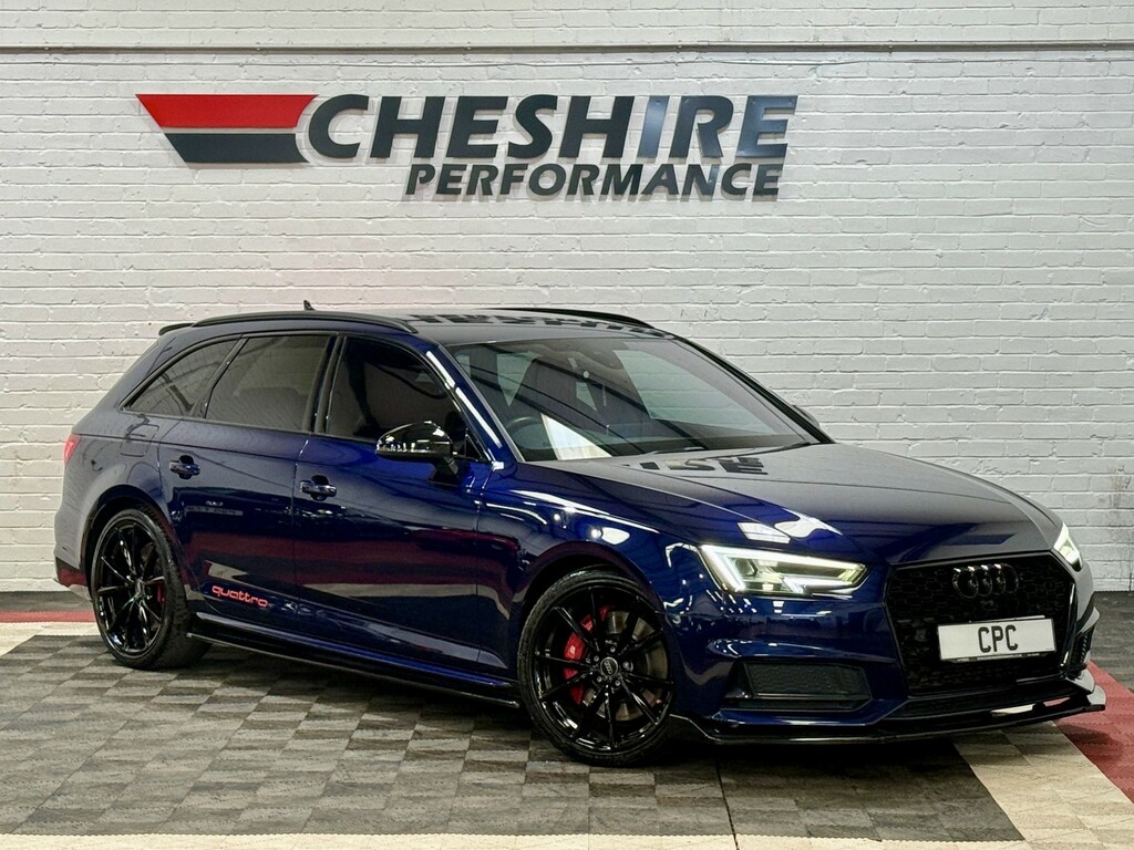 Audi S4 Estate 3.0 Tfsi V6 - Revo 400Bhppanroofblack KY67GTF Blue #2