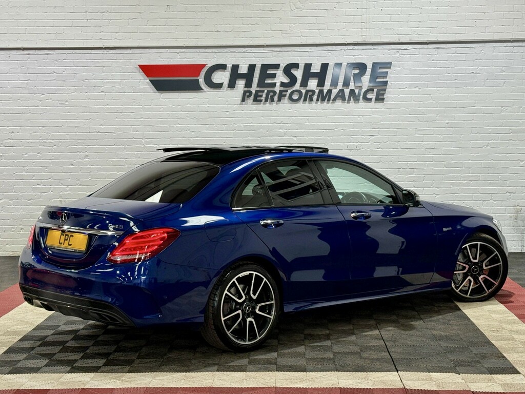 Mercedes-Benz C Class Saloon 3.0 C43 V6 Amg - Night Packpanroof19s NK17YDO Blue #3