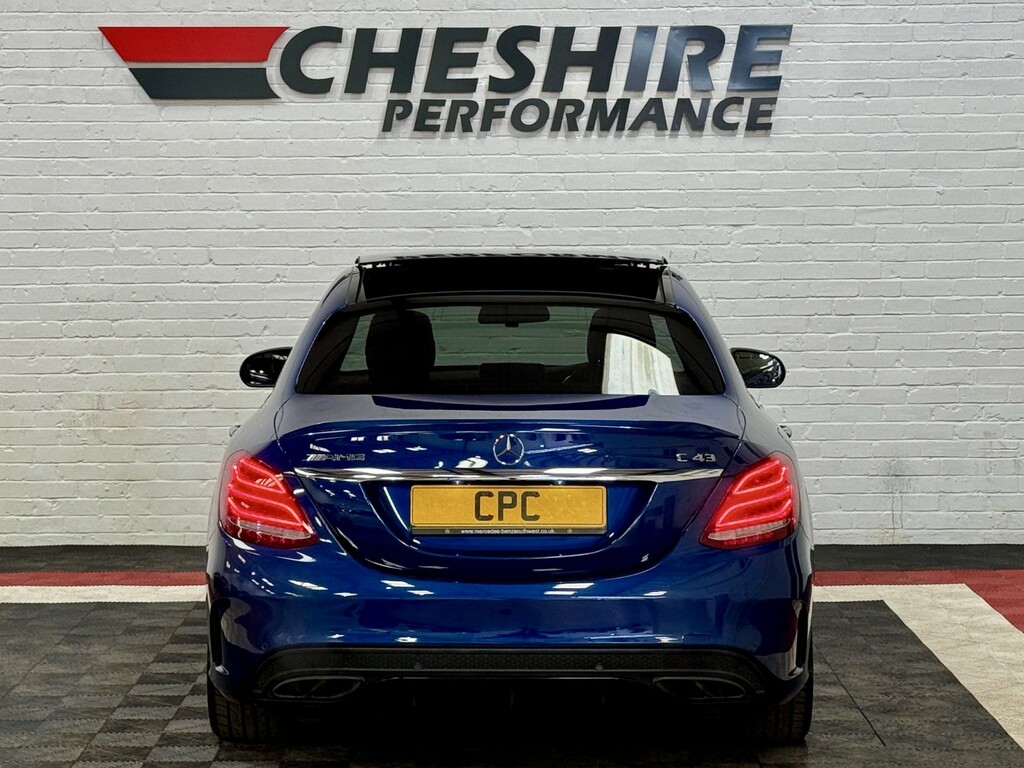 Mercedes-Benz C Class Saloon 3.0 C43 V6 Amg - Night Packpanroof19s NK17YDO Blue #4