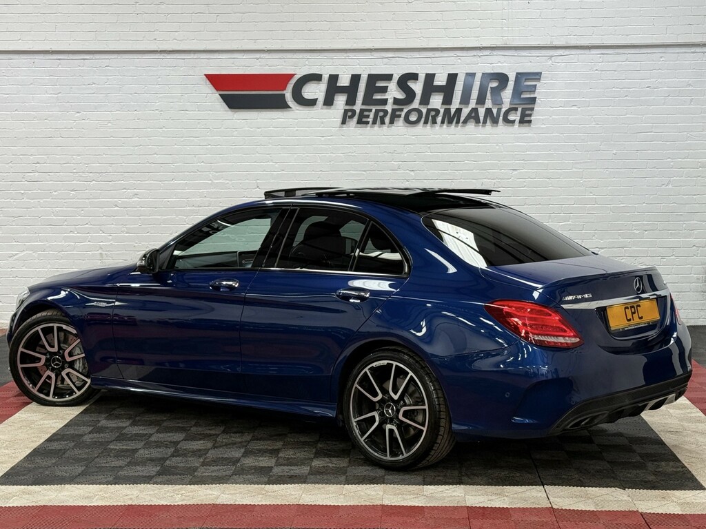Mercedes-Benz C Class Saloon 3.0 C43 V6 Amg - Night Packpanroof19s NK17YDO Blue #5