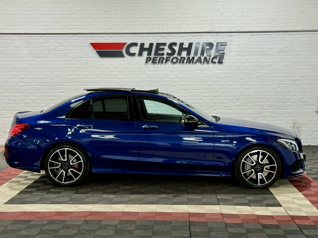 Mercedes-Benz C Class Saloon 3.0 C43 V6 Amg - Night Packpanroof19s NK17YDO Blue #2