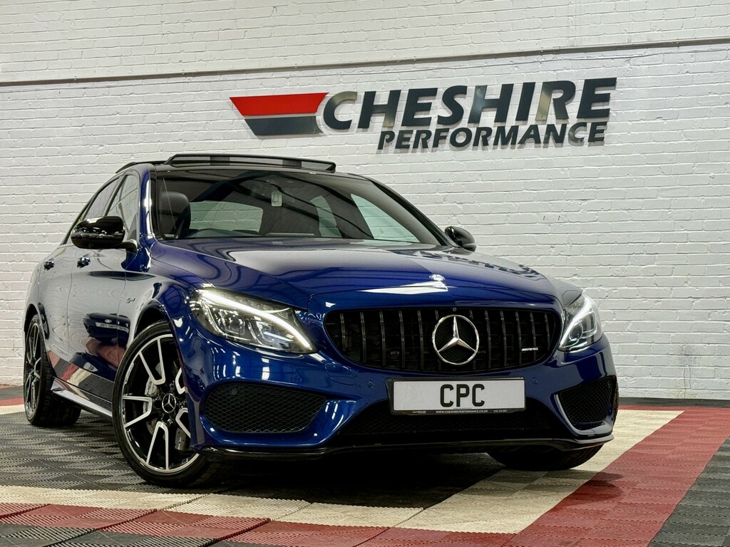 Mercedes-Benz C Class Saloon 3.0 C43 V6 Amg - Night Packpanroof19s Blue