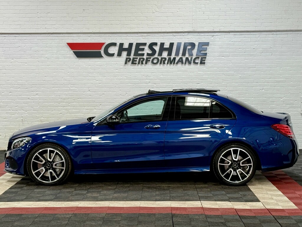 Mercedes-Benz C Class Saloon 3.0 C43 V6 Amg - Night Packpanroof19s NK17YDO Blue #6