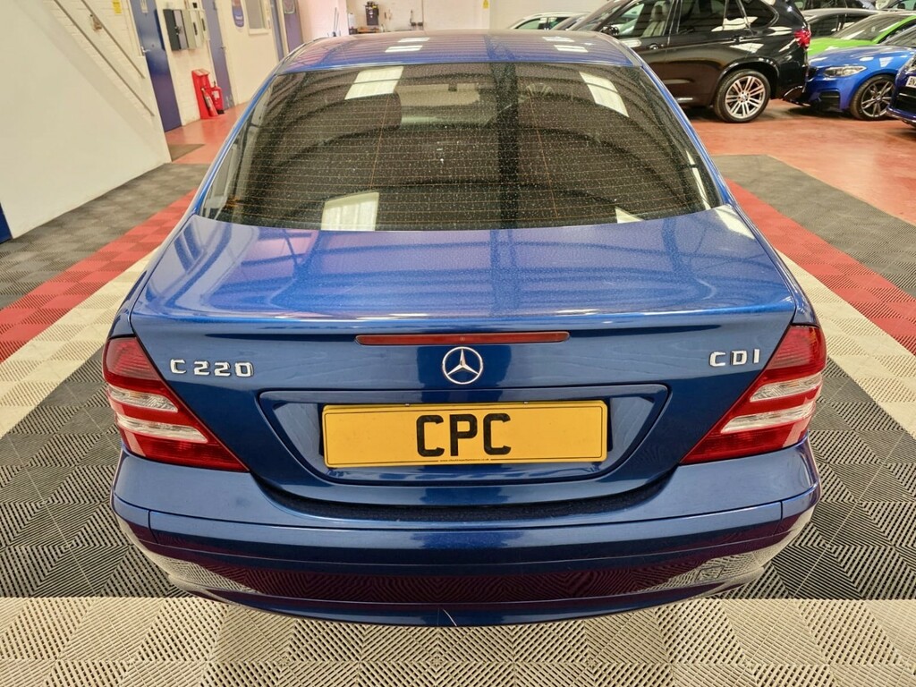 Mercedes-Benz C Class Saloon 2.1 C220 Cdi Classic Se 200555 Blue #5