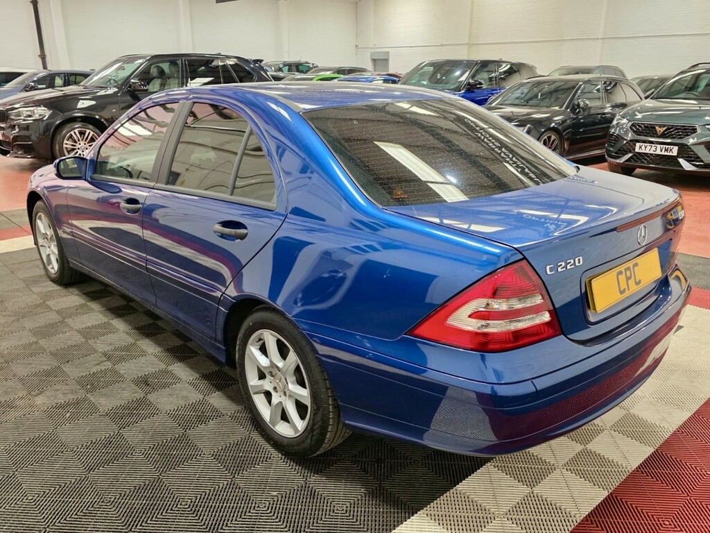Mercedes-Benz C Class Saloon 2.1 C220 Cdi Classic Se 200555 Blue #6
