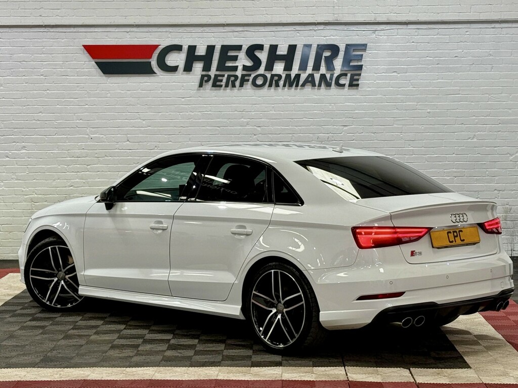 Audi S3 Saloon 2.0 Tfsi Black Edition Two Former Bang Olu DA67KYS White #5