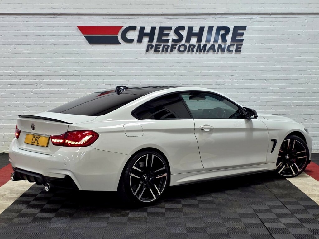 BMW 4 Series Gran Coupe Coupe 3.0 430D Xdrive M Sport Coupe 201565 YJ65YUS White #4
