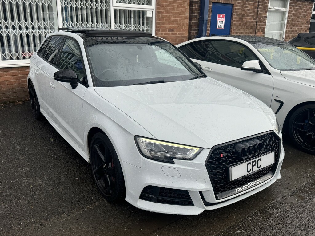Audi S3 Hatchback 2.0 Tfsi Black Edition - Panroofbla White