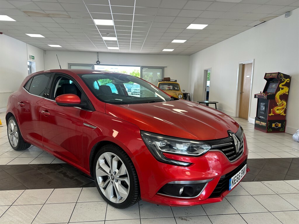Renault Megane 1.6 L Signature Nav Dci KE66EKV Red #2