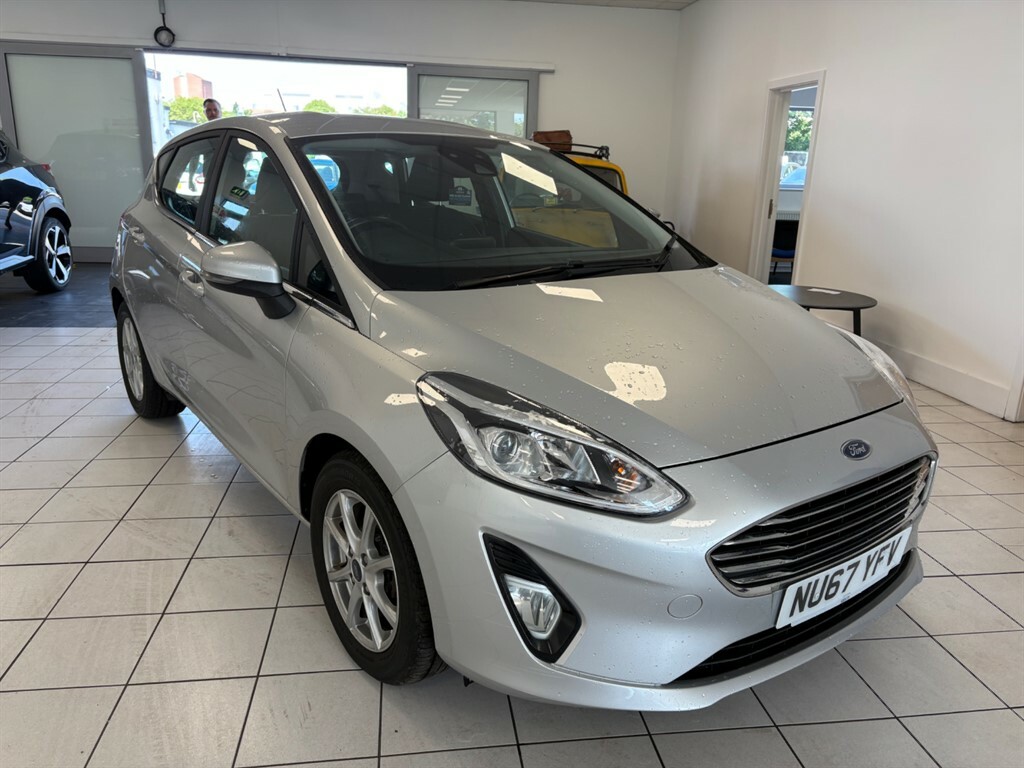 Ford Fiesta 1.1 L Zetec Silver