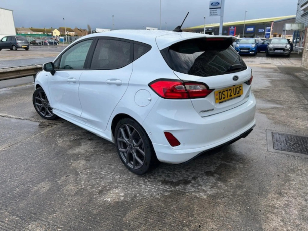 Ford Fiesta St-line 1.0L Ecoboost 125Ps Mhev Fwd 7-Spee DS72UGF White #5