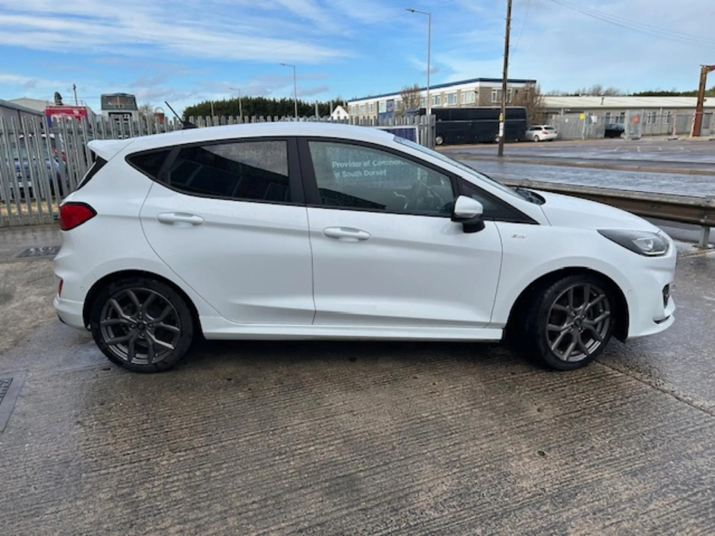 Ford Fiesta St-line 1.0L Ecoboost 125Ps Mhev Fwd 7-Spee DS72UGF White #2