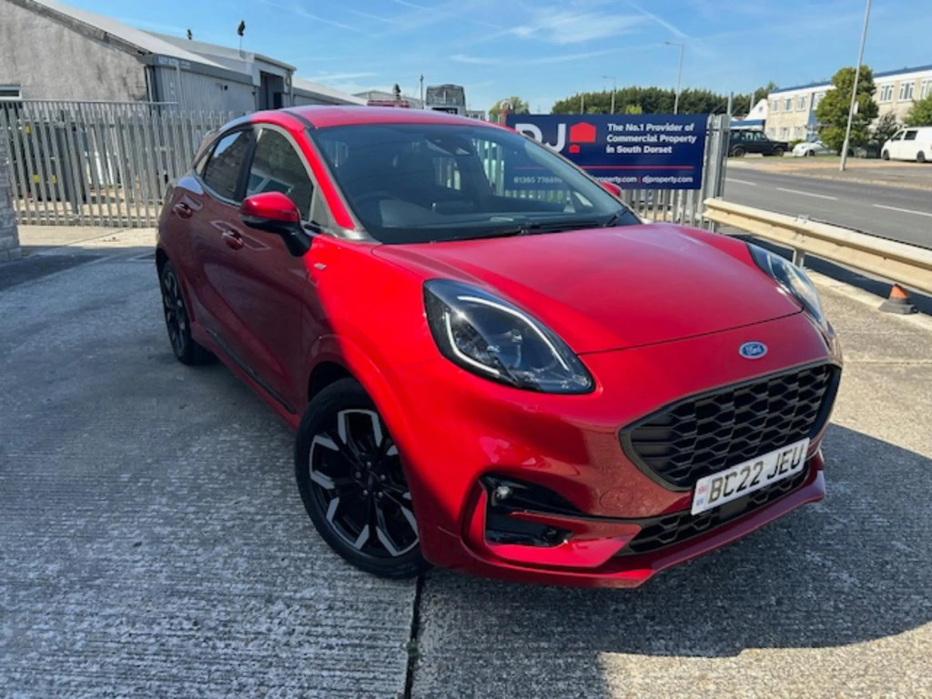 Ford Puma St-line X 1.0L Ecoboost 125Ps Mhev 6 Speed Red