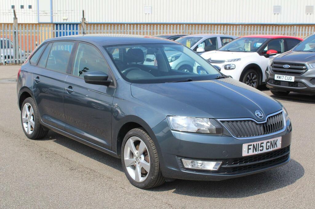 Skoda Rapid Spaceback Hatchback 1.2 Tsi Se Tech Euro 5 201515 Grey #3